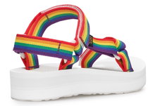 Teva Sandale Midform Universal Pride Regenbogen bunt Damen